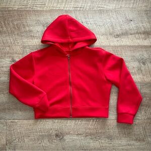 a new day Red Full-Zip Hooded Sweatshirt